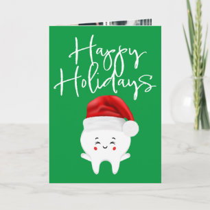 DENTIST ORTHODONTIST   Happy Holidays Holiday Card