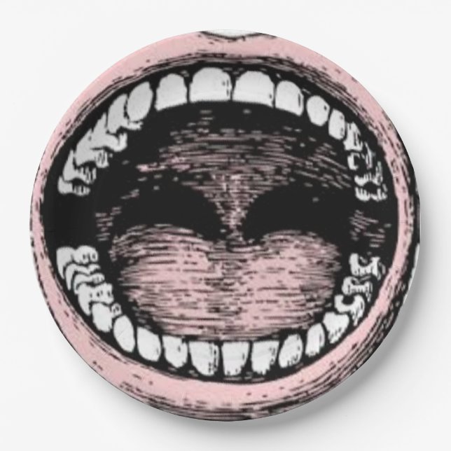 Dentist Party Paper Plate (Front)