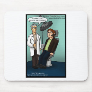 Dentist Peroxide Bluetooth? Funny Gifts Cards Tees Mouse Pad