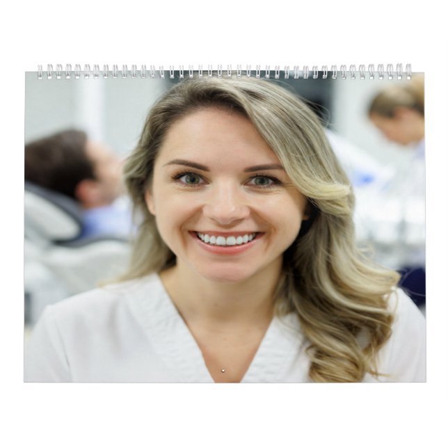 Dentist Photo Customize Personalize Calendar (Cover)