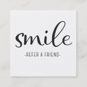 Dentist Referral Business Card