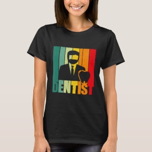 Dentist Retro Dentistry Vintage Gift Dental Hygien T-Shirt