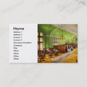 Dentist - School - I love to hear you scream 1904 Business Card