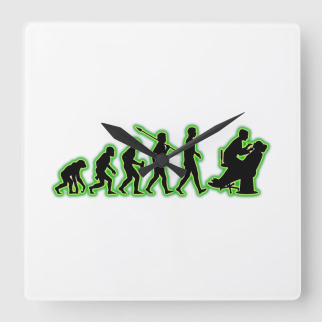 Dentist Square Wall Clock (Front)