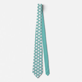 Dentist Tie with Tooth Pattern