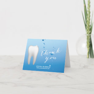 Dentist Tooth & Blue Water Soins dentaires Merci