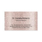 Dentist Tooth Blush Rose Gold Glitter Dental Care