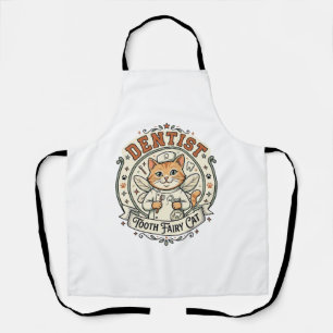 Dentist Tooth Fairy Cat Dentist Tooth Fairy Cat Vi Apron
