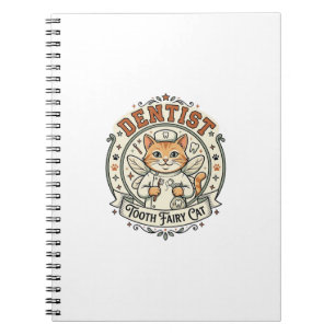 Dentist Tooth Fairy Cat Dentist Tooth Fairy Cat Vi Notebook
