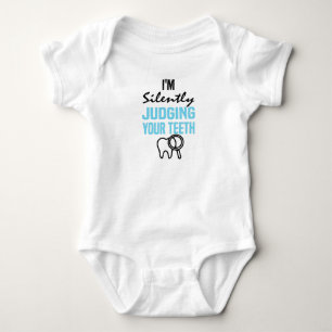 Dentist Tooth Profession Dental Technician Dental Baby Bodysuit