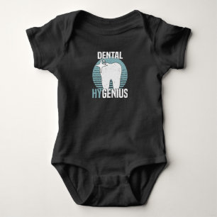 Dentist Tooth Profession Dental Technician Dental Baby Bodysuit