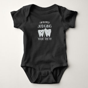 Dentist Tooth Profession Dental Technician Dental Baby Bodysuit