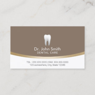 Dentist Tooth Professional Dental Care Appointment Card