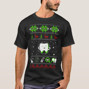 Dentist Ugly Christmas Sweater Happy Holidays