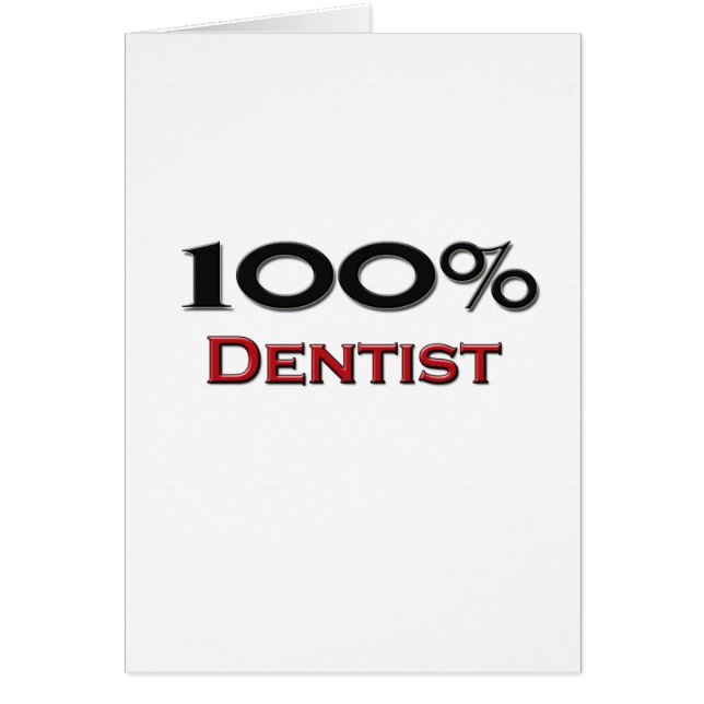Dentiste de 100 pour cent (Devant)