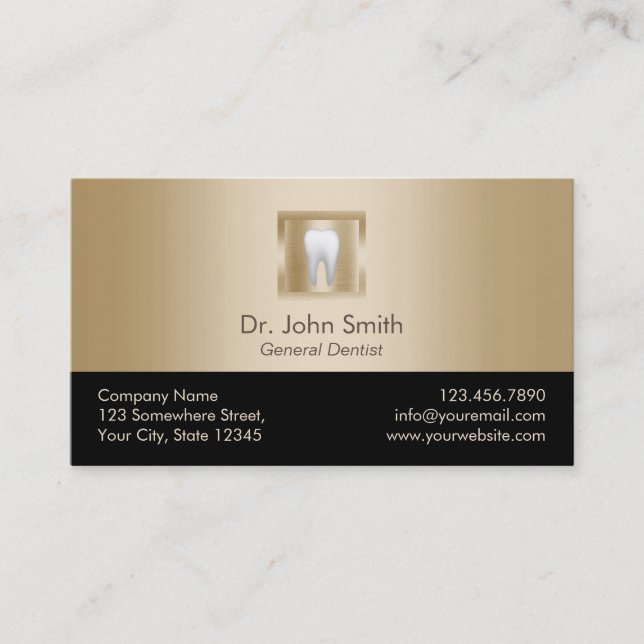 Dentiste moderne Gold Soins dentaires Rendez-vous (Devant)