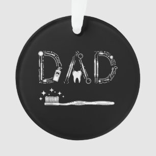 Dentiste vintage Papa Père grand-père Fête des pèr