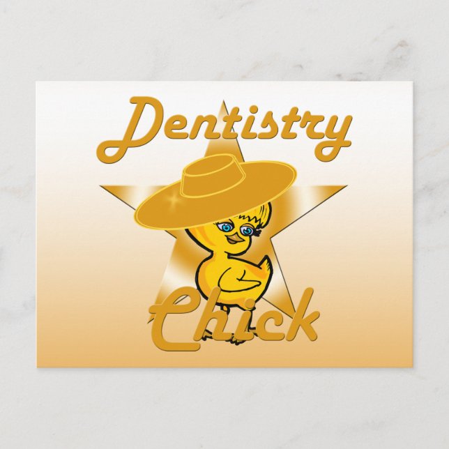 Dentistry Chick #10 Postcard (Front)