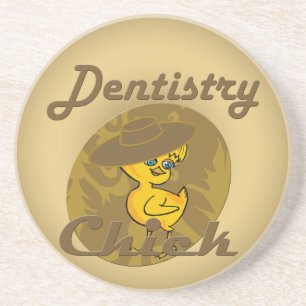Dentistry chick #6 coaster
