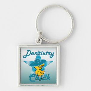 Dentistry Chick #7 Keychain