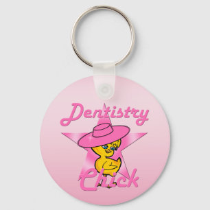 Dentistry Chick #8 Keychain