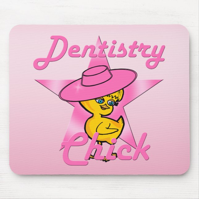 Dentistry Chick #8 Mouse Pad (Front)