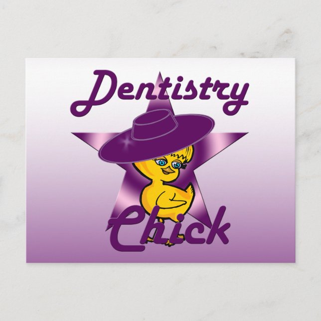 Dentistry Chick #9 Postcard (Front)