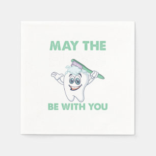 Dentistry Orthodontist Teeth Doctor May The Floss  Napkin