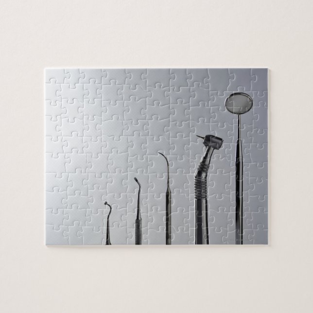 Dentist's instruments jigsaw puzzle (Horizontal)