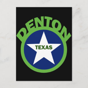 DENTON, TEXAS POSTCARD