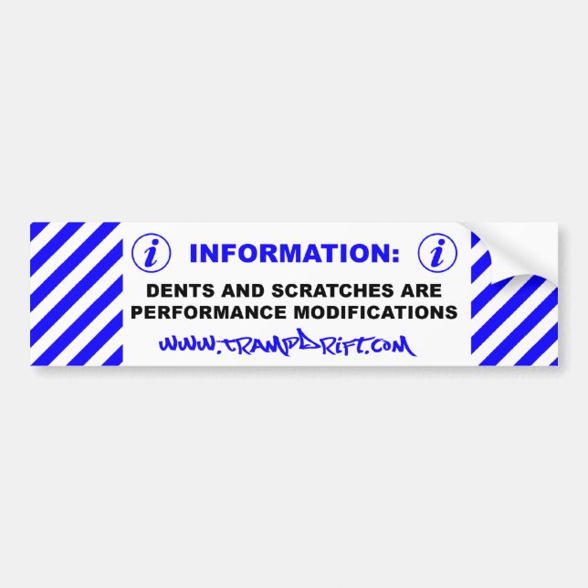 dents_and_scratches bumper sticker (Front)