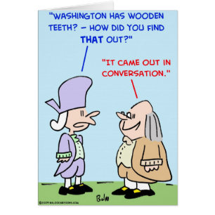 dents en bois de George Washington