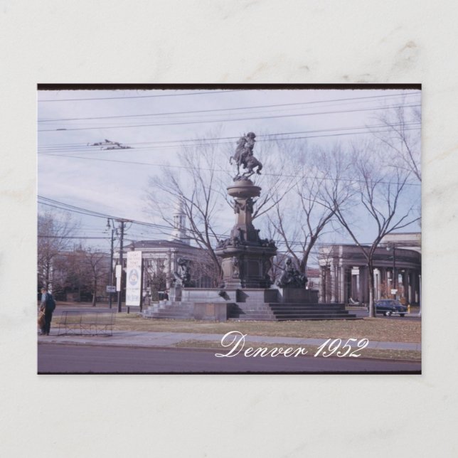 Denver 1952 Postcard (Front)