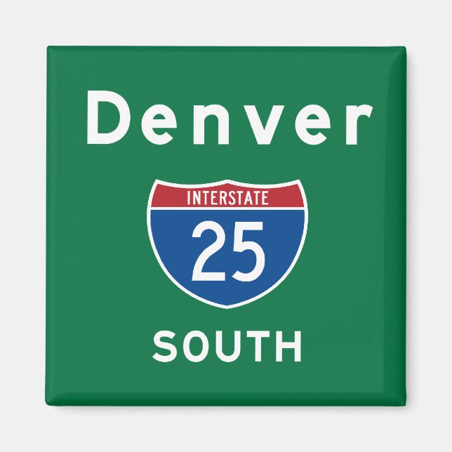 Denver 25 magnet (Front)