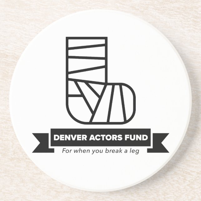 Denver Actors Fund Gifts Coaster (Front)