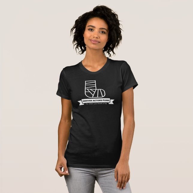 Denver Actors Fund Logo T-Shirt (Front Full)