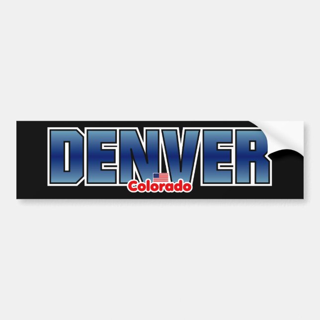 Denver Bumper Bumper Sticker (Front)