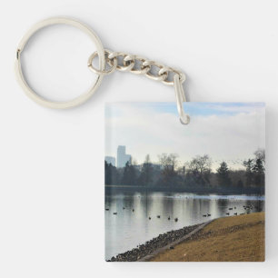 Denver City Park, Denver, Colorado Keychain