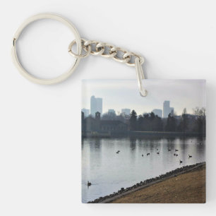 Denver City Park, Denver, Colorado Keychain