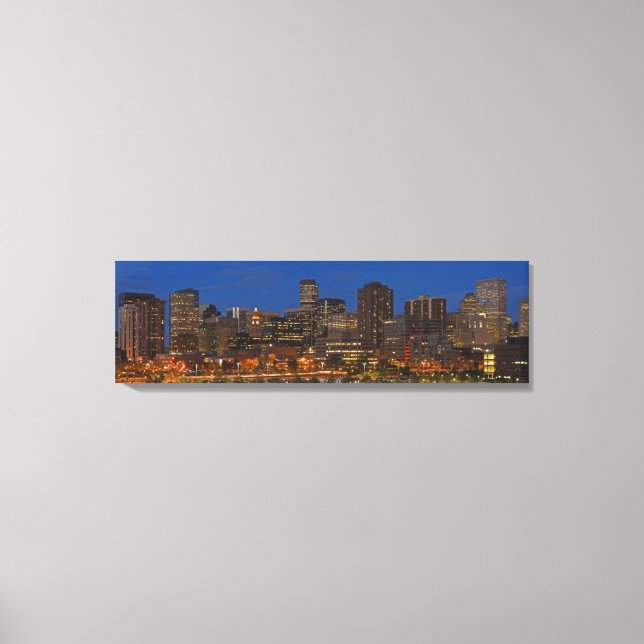 Denver Cityscape Canvas Print (Front)