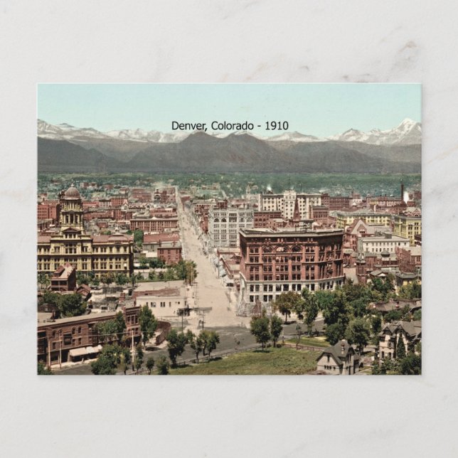 Denver, Colorado - 1910 Postcard (Front)