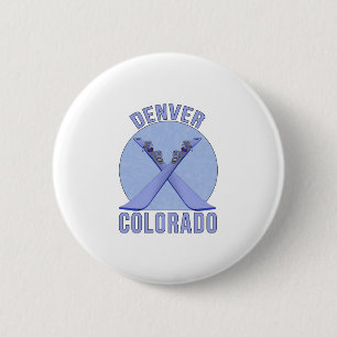 Denver, Colorado 2 Inch Round Button