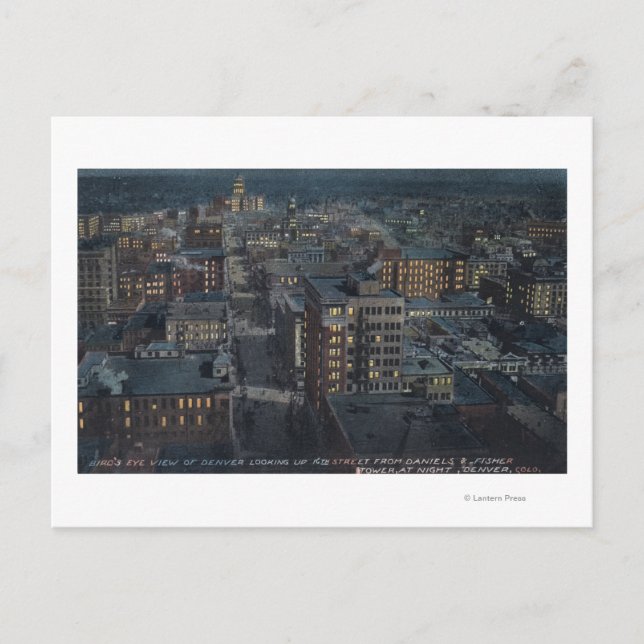 Denver, Colorado 2 Postcard (Front)