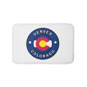 Denver Colorado Bath Mat