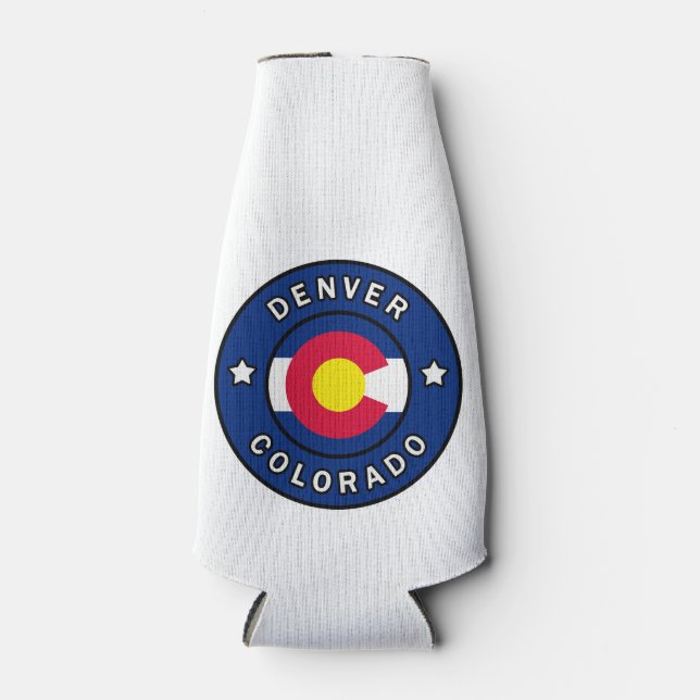 Denver Colorado Bottle Cooler (Front)