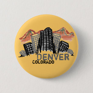 Denver Colorado button