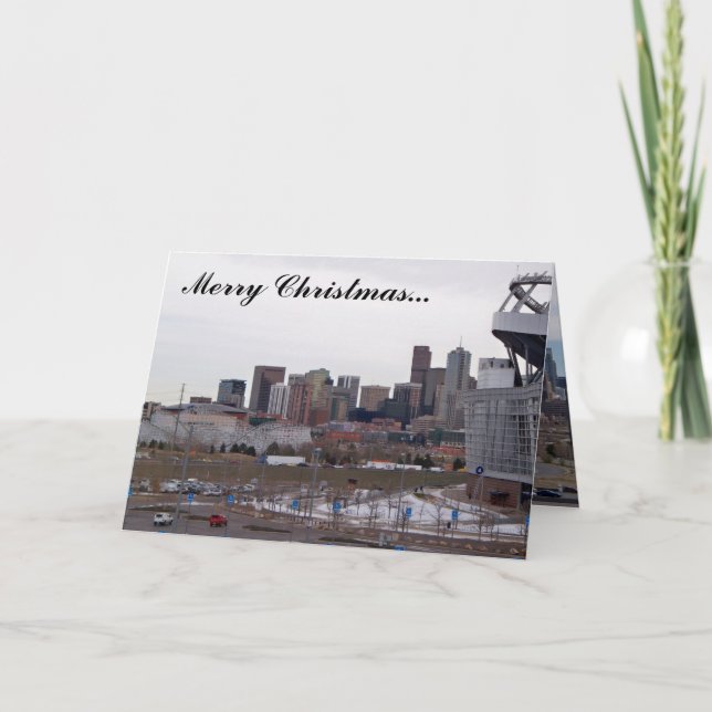 Denver, Colorado Christmas Card (Front)