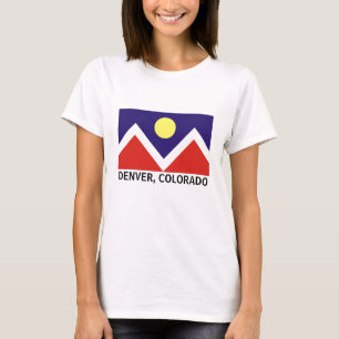 Denver, Colorado Flag T-Shirt