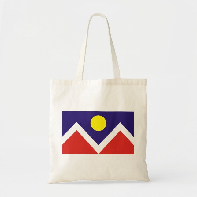 Denver, Colorado Flag Tote Bag (Front)