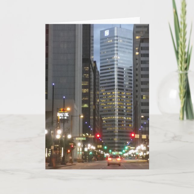Denver Colorado Greeting Card (Front)